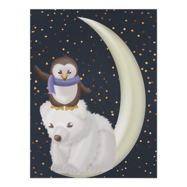 Póster Starry Night Friends (Anverso)