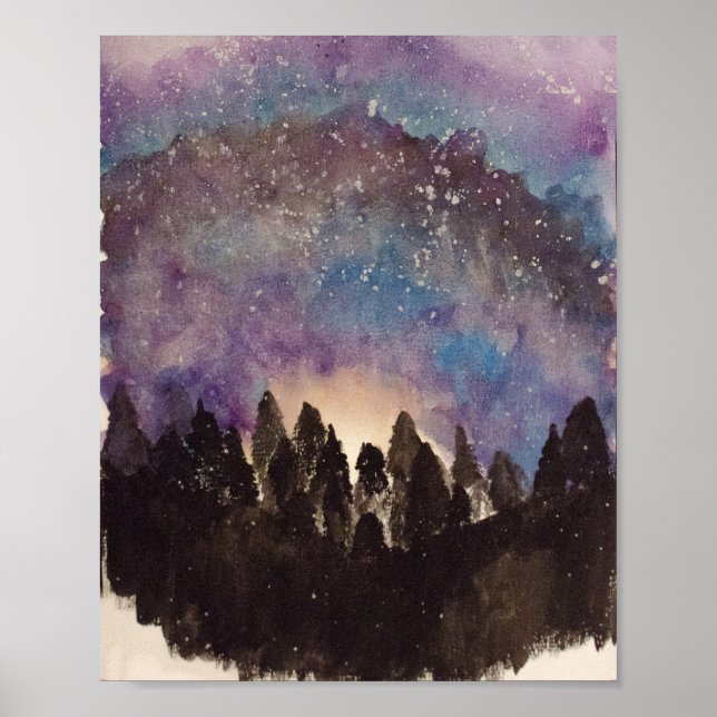 Póster Starry Night Poster (Frente)