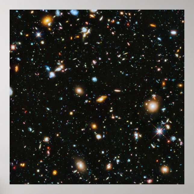 Póster Stars in Space - Hubble Ultra Deep Field (Frente)