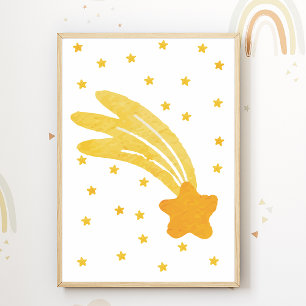 Póster Stars Kids Room Decour Nursery Poster