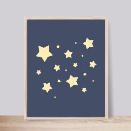 Póster Stars Nursery Poster