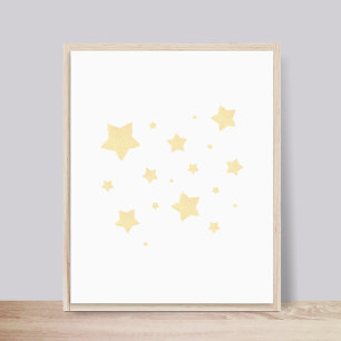 Póster Stars Nursery Poster