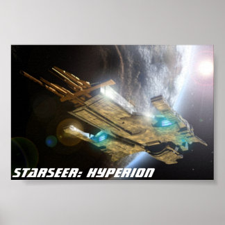 Póster Starseer: Poster de Hyperion