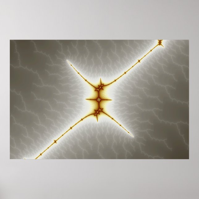 Póster StarX - Poster fractal (Frente)