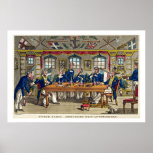 Póster State Cabin, Newcome's Exit after Dinner, plate fr