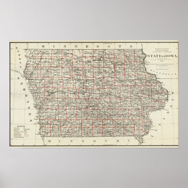 Póster State of Iowa (Frente)