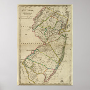 Póster State of New Jersey 3