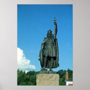 Póster Statue of Alfred the Great