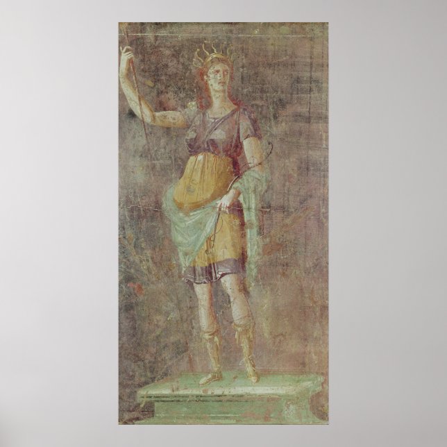 Póster Statue of Diana, from Pompeii, c.50-59 (Frente)