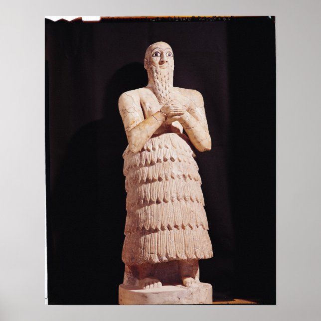 Póster Statue of Itur-Shamagen, King of Mar (Frente)