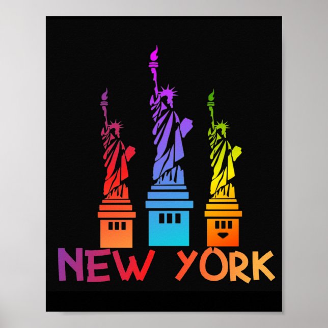 PÓSTER STATUE OF LIBERTY NEWYORK (Frente)