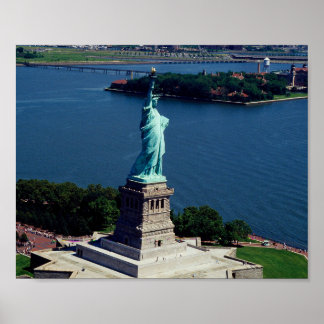 Póster Statue of Liberty poster in New York City USA