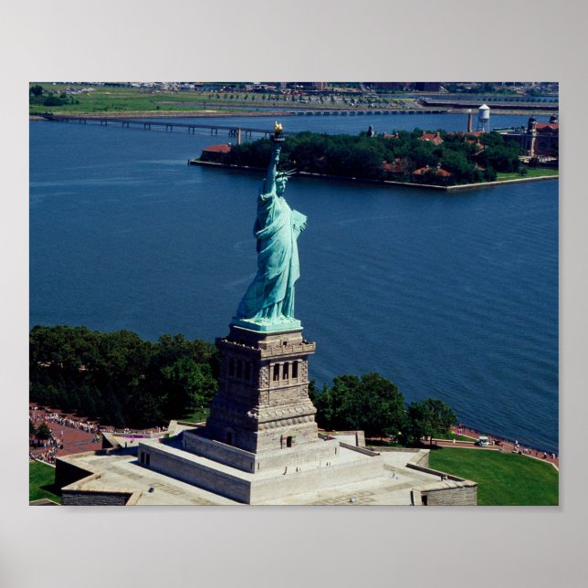 Póster Statue of Liberty poster in New York City USA (Frente)