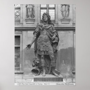 Póster Statue of Louis XIV