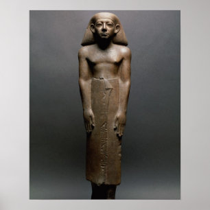 Póster Statuette of Amenemhatankh, worker at Crocodilopol