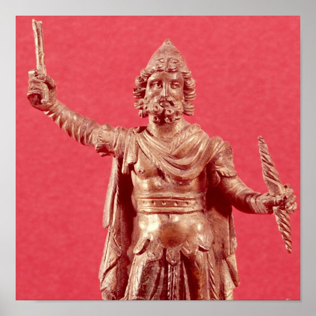 Póster Statuette of Jupiter Dolichenus (Frente)
