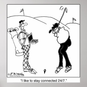Póster Stay Connected 24/7