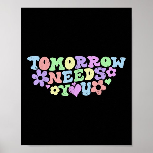 Póster Stay Tomorrow Necesita un premio para la prevenció (Frente)