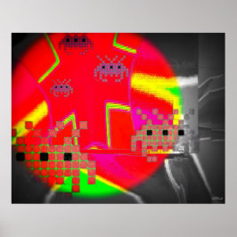 Póster Stealth Invasion Matrix Force