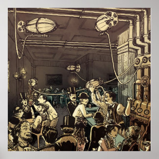 Póster Steam City Ale House