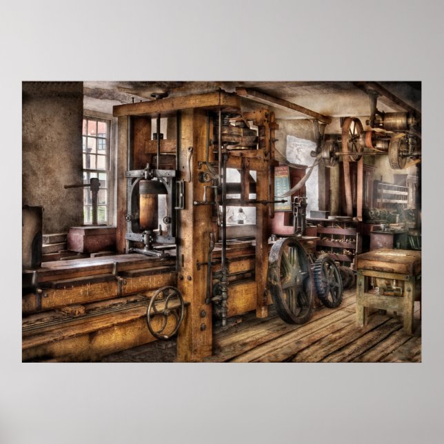 Póster Steam Punk - La Prensa (Frente)