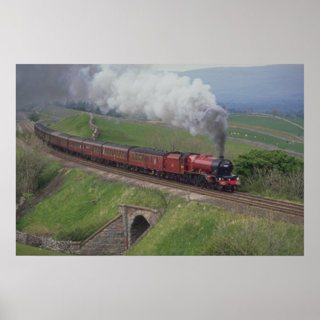 Póster Steam train (Frente)