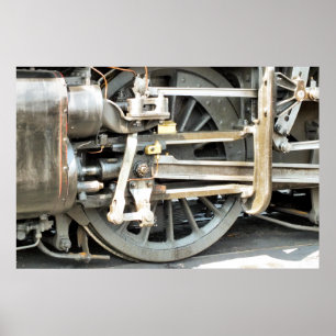 PÓSTER STEAM TRAINS