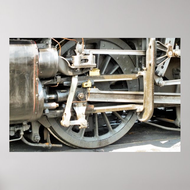 PÓSTER STEAM TRAINS (Frente)