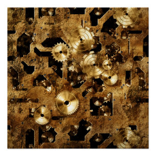 Póster Steampunk