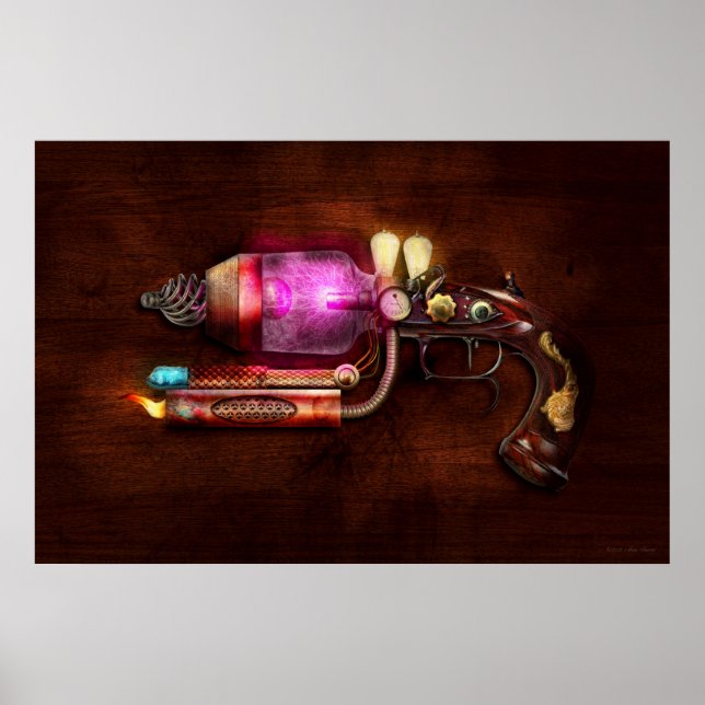 Póster Steampunk - Arma - El neutralizador (Frente)