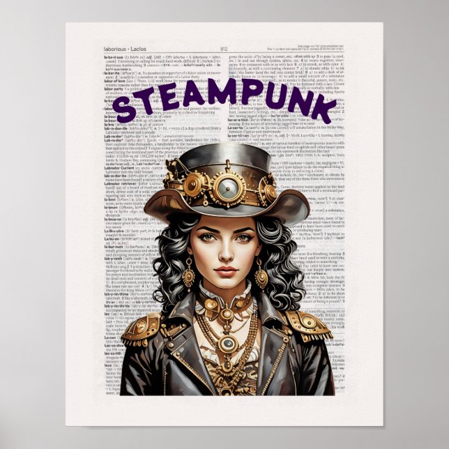 PÓSTER STEAMPUNK —ART (Frente)