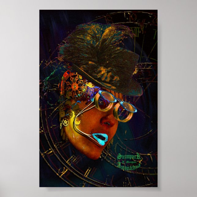 Póster Steampunk Automachina (Frente)