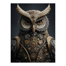 Steampunk Brass Sentinel