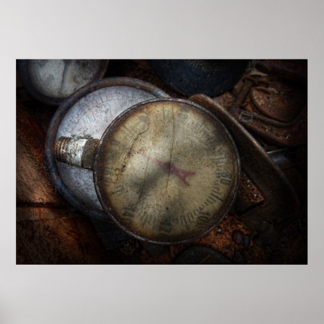 Póster Steampunk - Calibre a la venta (Frente)