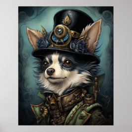 PÓSTER STEAMPUNK CHIHUAHUA
