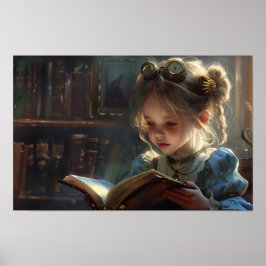 Póster Steampunk Child