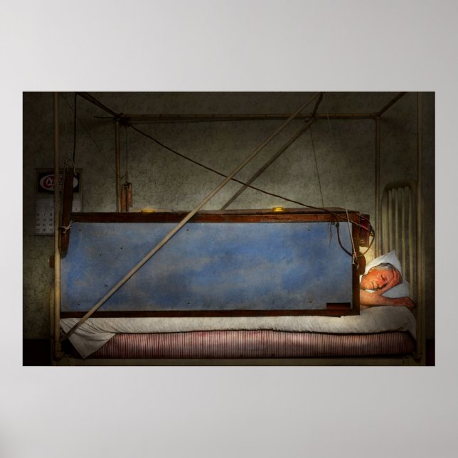 Póster Steampunk - Duerme como el muerto 1927 (Frente)