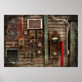 Póster Steampunk - El Futuro