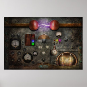 Póster Steampunk - El modulador