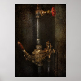 Póster Steampunk - Fontanería - Número 4 - Universal