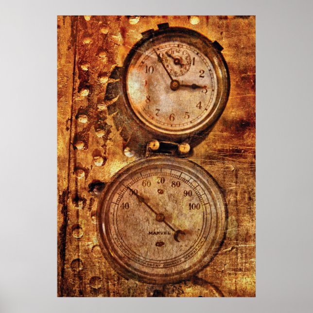 Póster SteamPunk - Gages (Frente)
