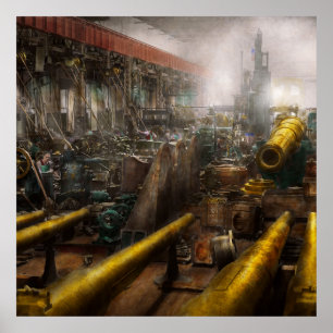 Póster STEAMPUNK - Guerra - Estamos listos