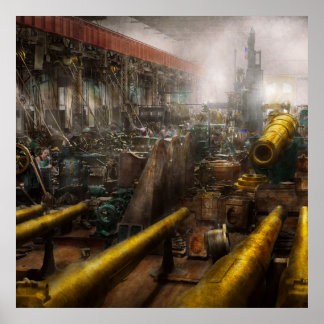 Póster STEAMPUNK - Guerra - Estamos listos