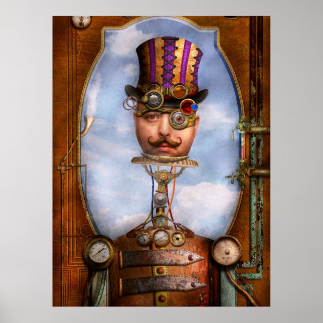 Póster Steampunk - Integrado (Frente)