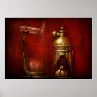 Póster Steampunk - La Antorcha