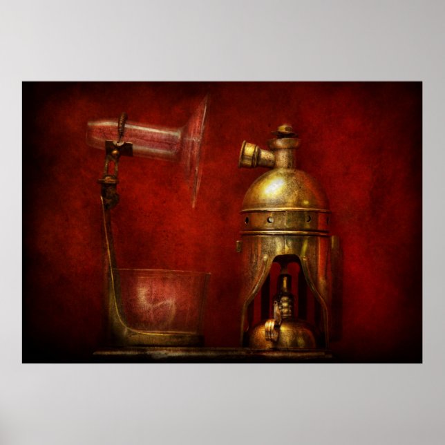 Póster Steampunk - La Antorcha (Frente)