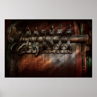Póster Steampunk - Motorizado