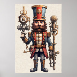Póster Steampunk Nutcracker Poster