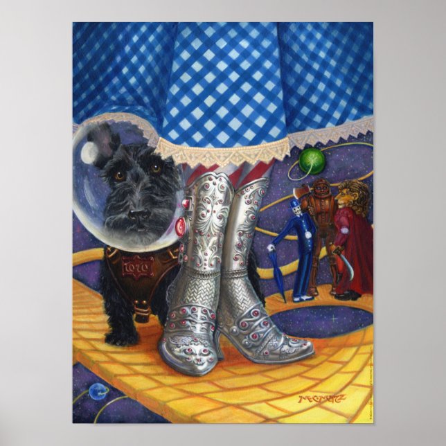 Póster Steampunk Oz (Frente)