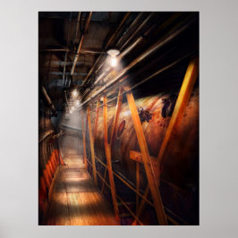 Póster Steampunk - Plumba - El pasillo